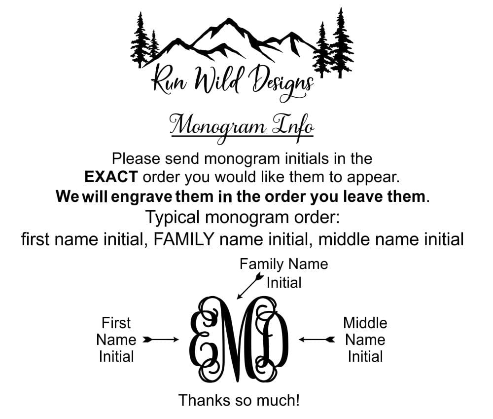 engraving Leatherette bo monogram Monogram Bottle Opener - Engraved Wedding Party Opener