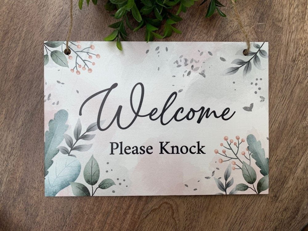 UV Office Sign In Session Sign For Therapist | Double Sided UV Printed