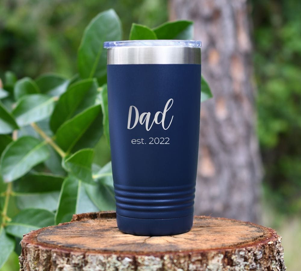 Dad Tumbler 20oz With Est. Year