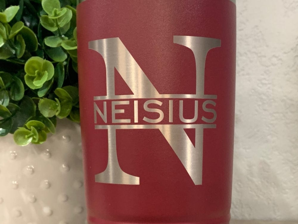 20 Oz Tumbler Engraved With Name Groomsman Gift
