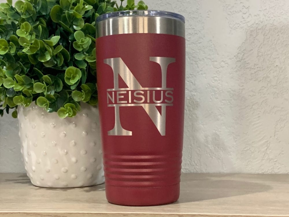 20 Oz Tumbler Engraved With Name Groomsman Gift