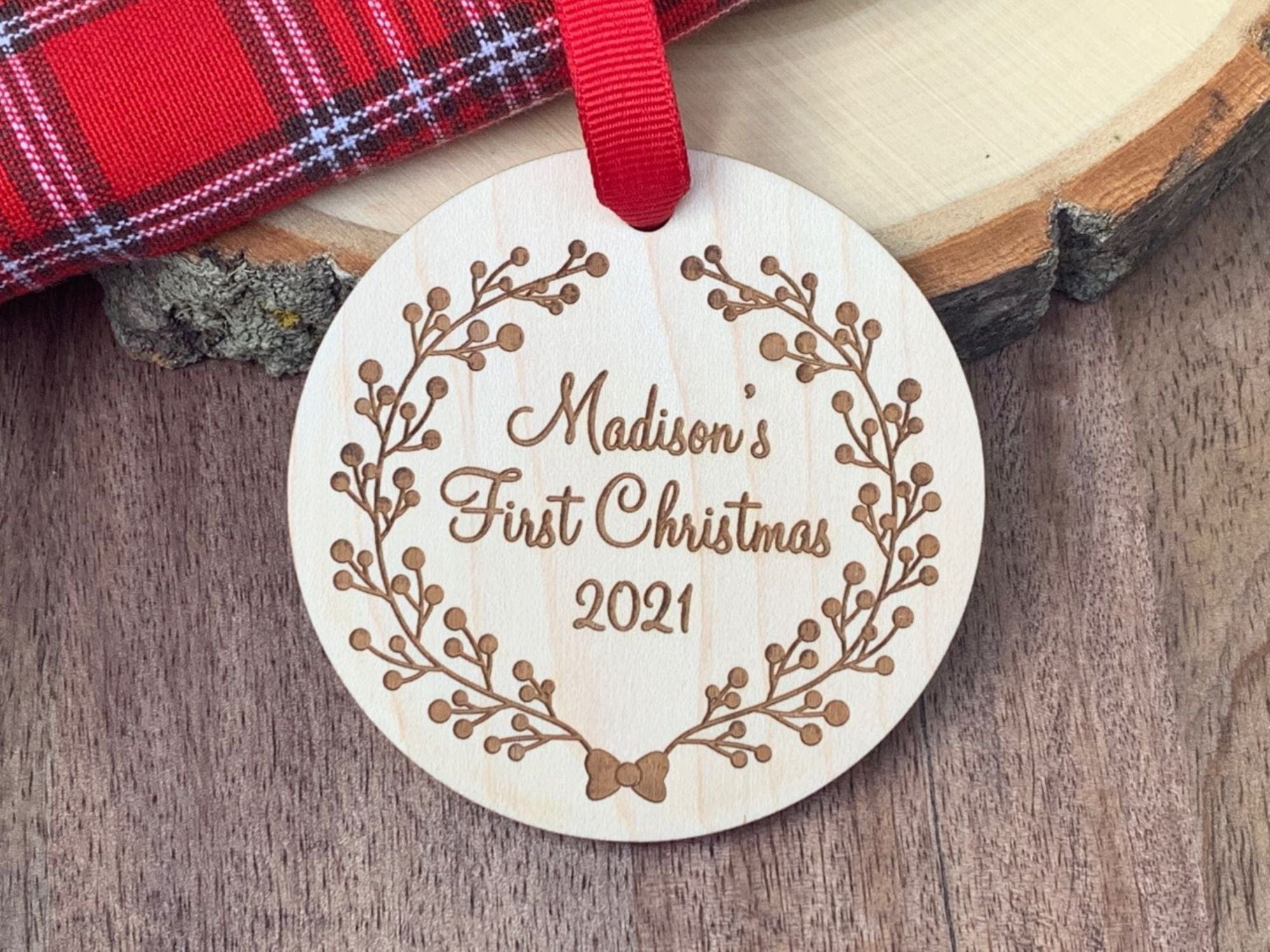 Round wood Ornament. 1/4 inch maple plywood