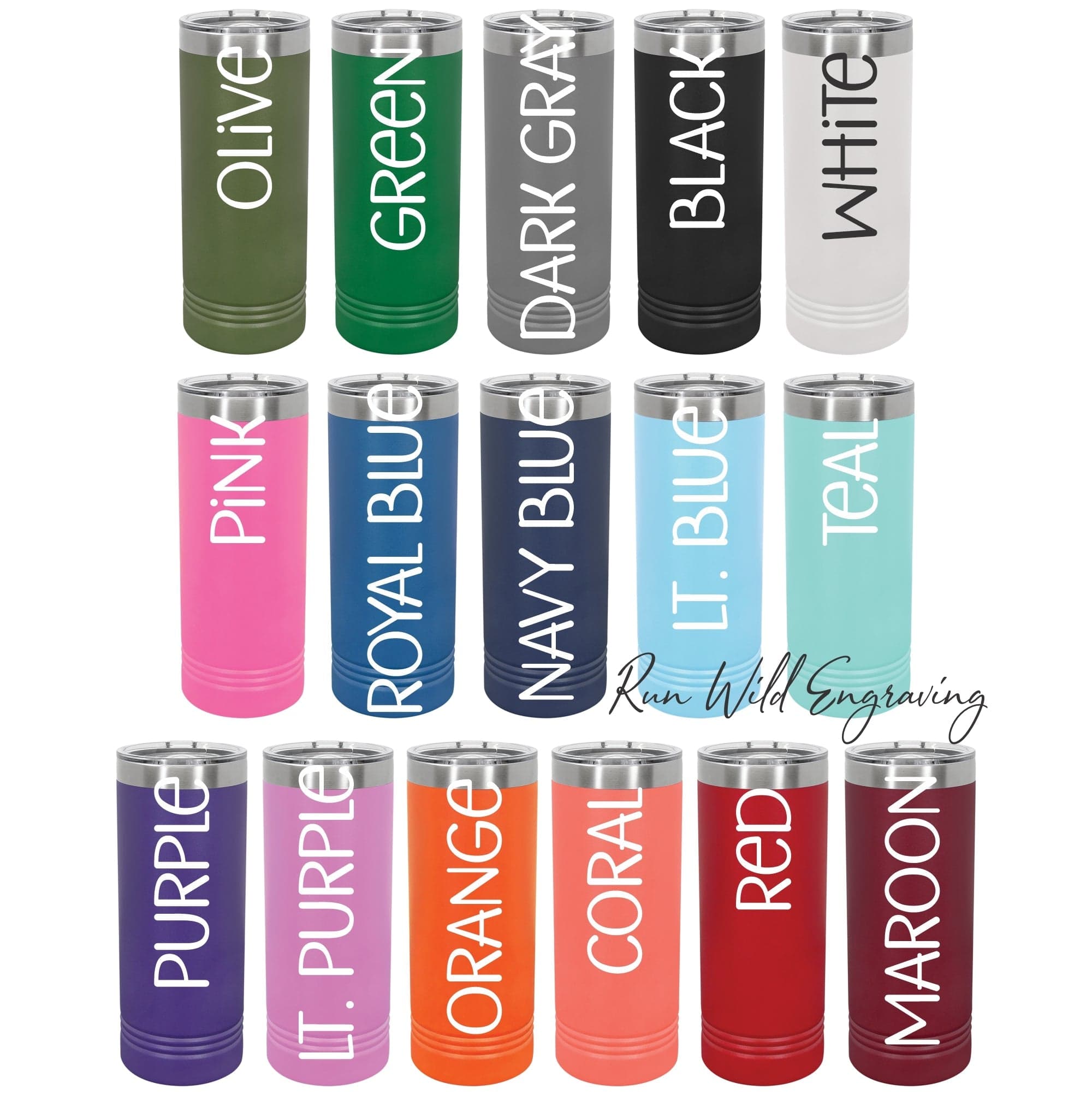 Run Wild Engraving 22oz skinny mother of bride/groom date Mother Of The Bride or Groom Tumbler