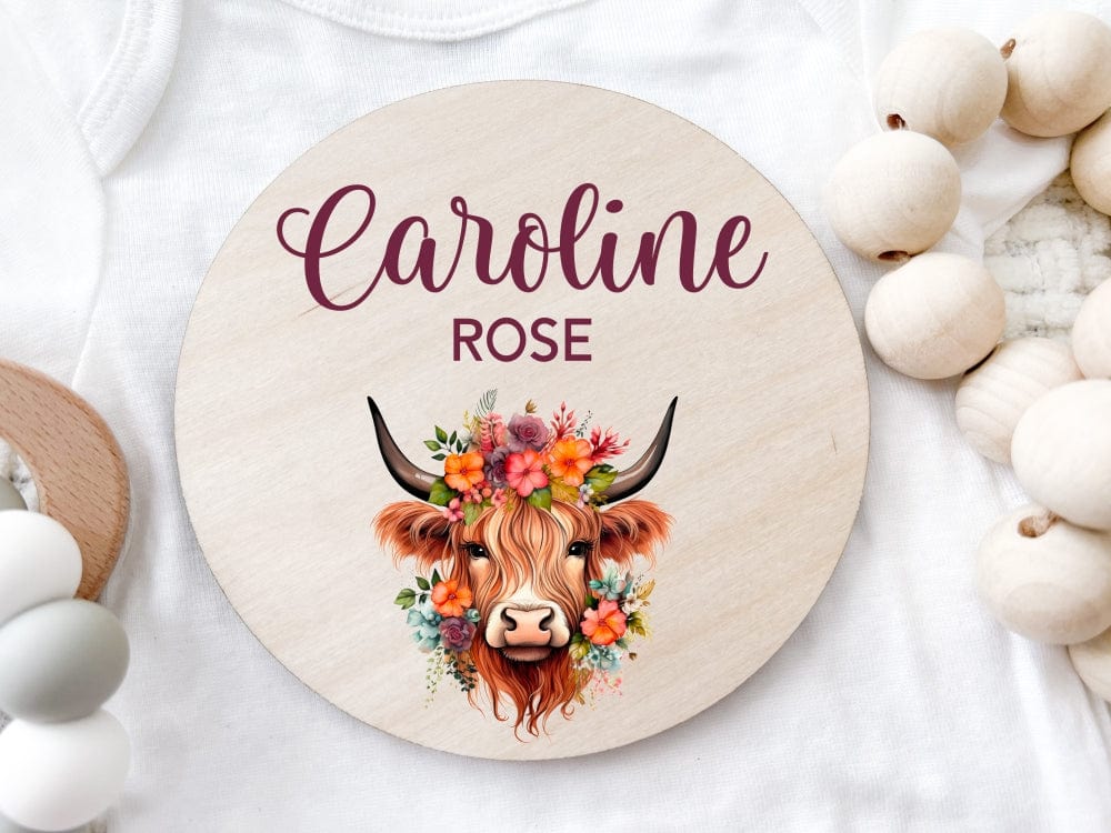 Copy of Farm Theme Name Announcement Sign