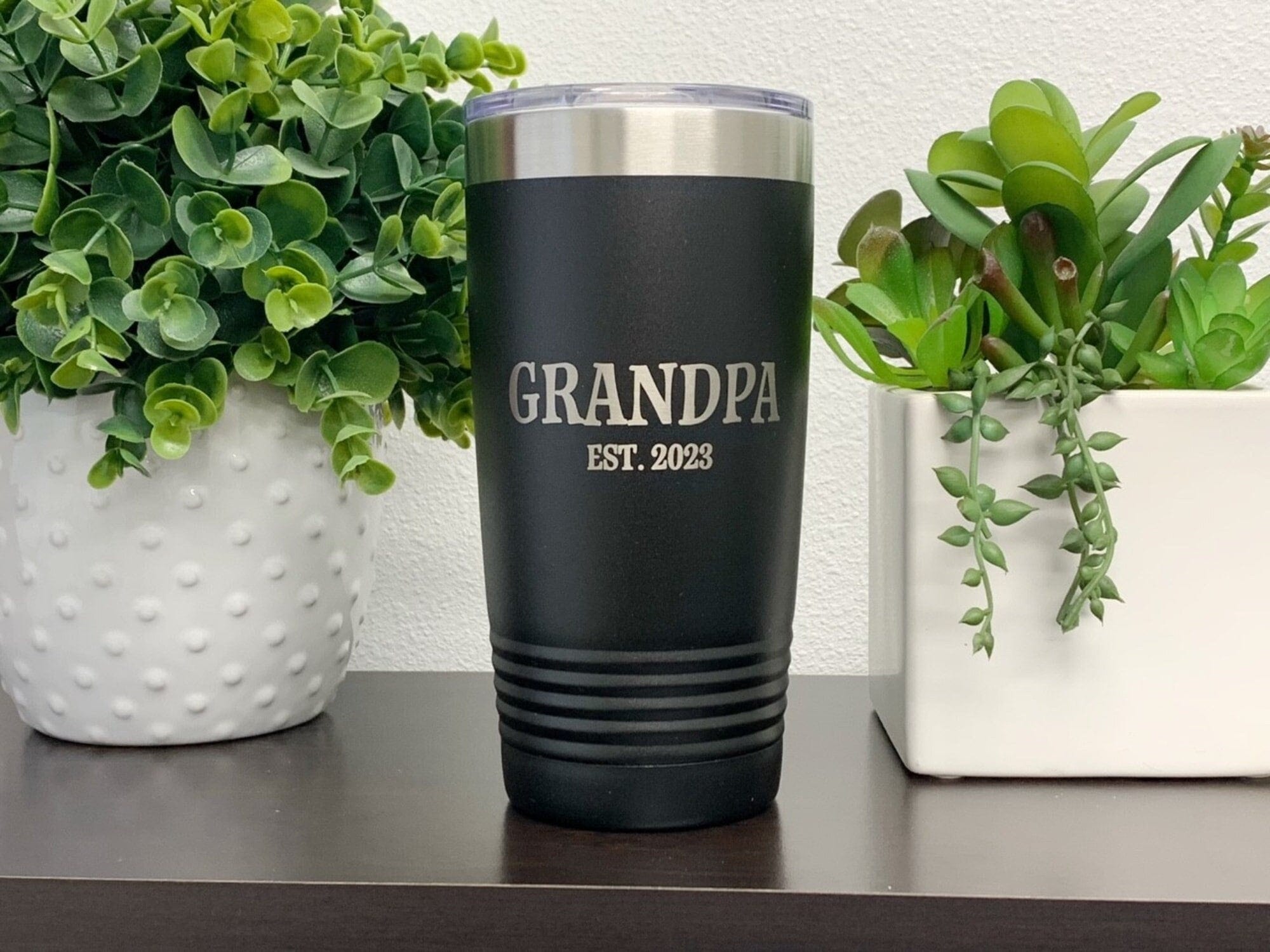 Run Wild Engraving 20 oz graduation year Grandpa Coffee Travel Mug, Grandpa Gift For Christmas, Engraved Coffee Tumbler, 20oz Tumbler, Gift For Granddad, Travel Cup For Grandpa