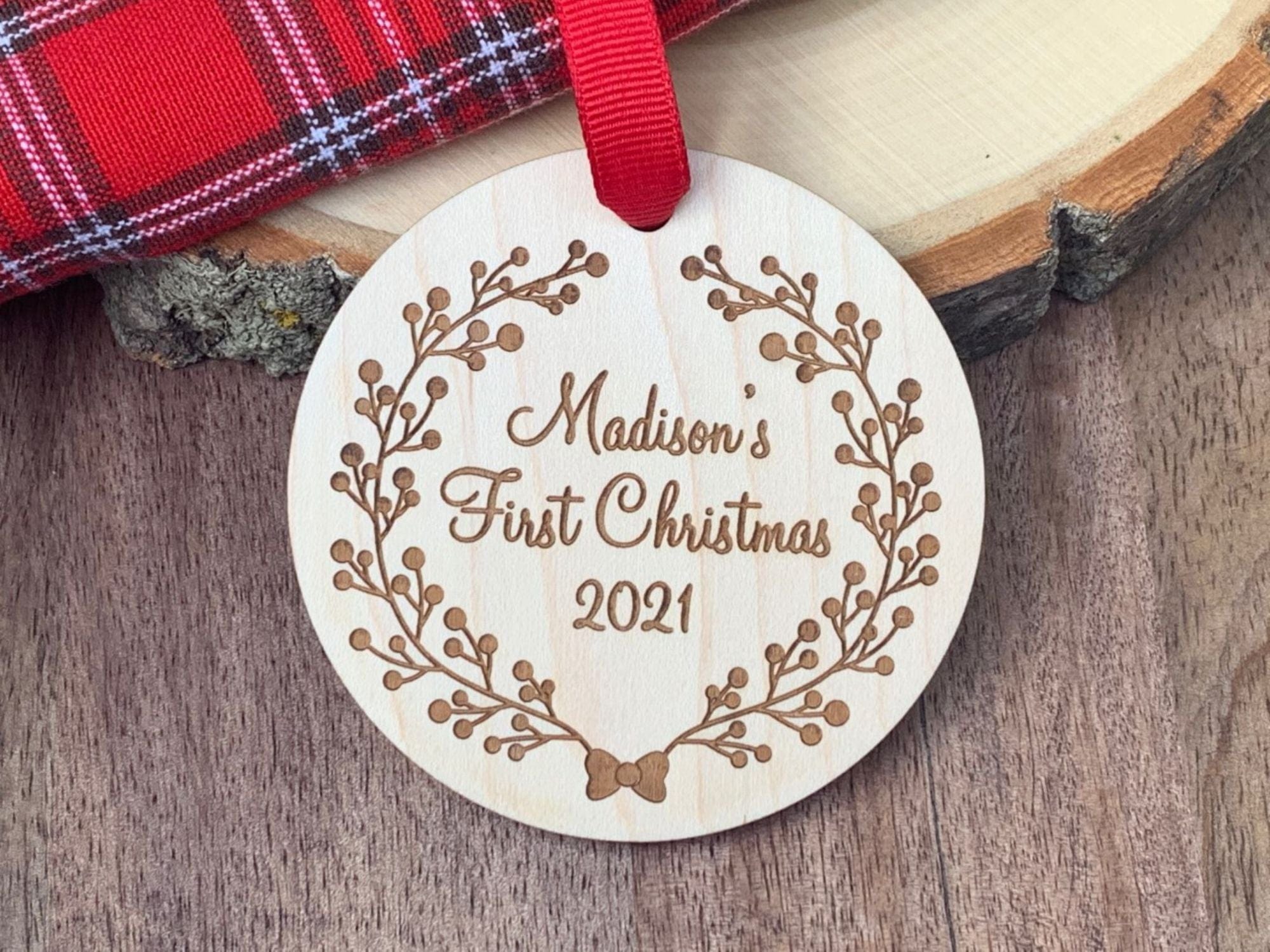 Round wood Ornament. 1/4 inch maple plywood 
