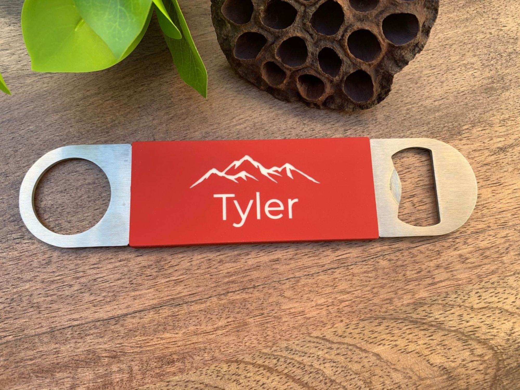 Mountain Bottle Opener Personalized With Name | Outdoorsy Gifts For Men