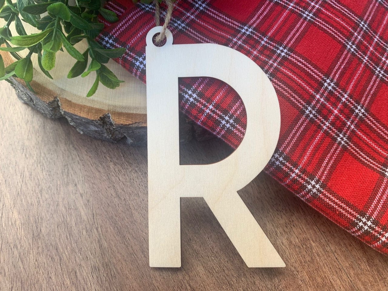 1/8 inch birch plywood wood letter